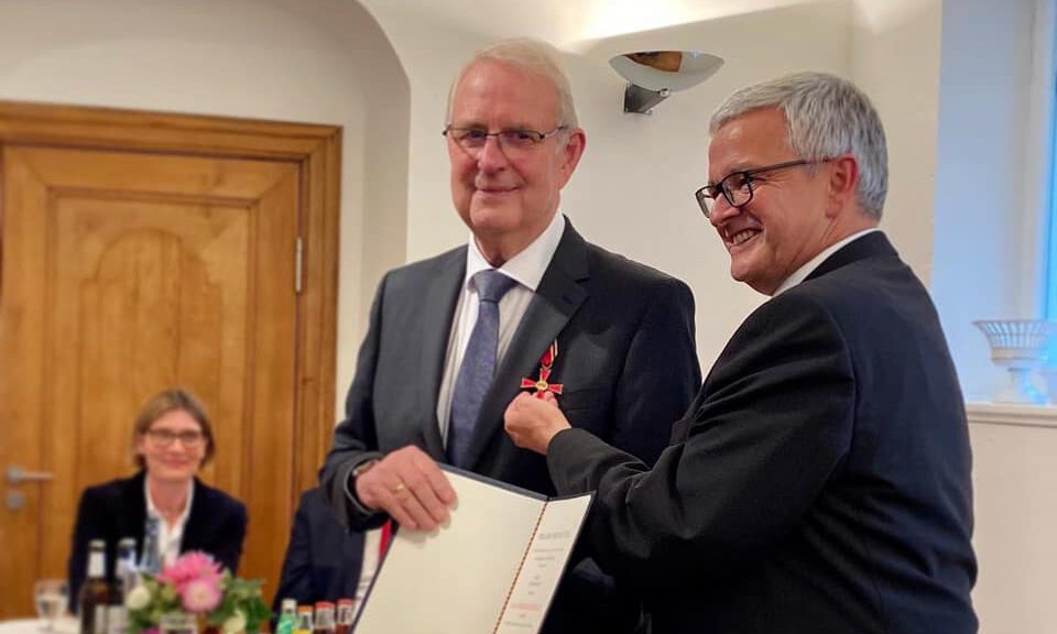 Bundesverdienstkreuz fuer Richard Wilke